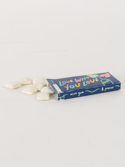 Love Who You Love Mint Gum, 8 Pk