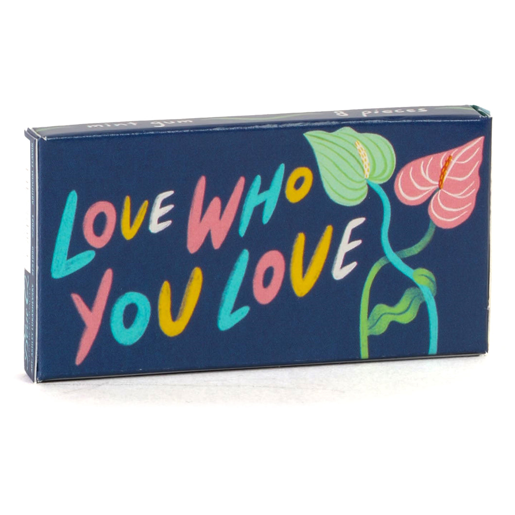 Love Who You Love Mint Gum, 8 Pk