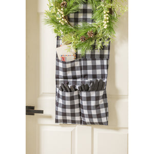 Black & White Buffalo Plaid Door Runner