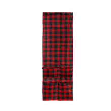 Load image into Gallery viewer, Red &amp; White Buffalo Plaid Door Runner
