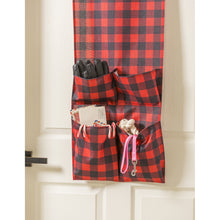 Load image into Gallery viewer, Red &amp; White Buffalo Plaid Door Runner
