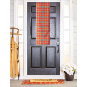 Christmas Tartan Door Runner