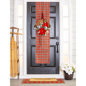 Christmas Tartan Door Runner