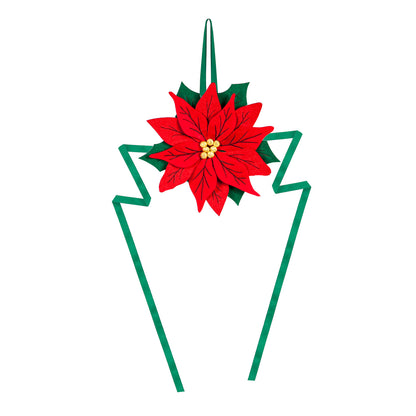 Oversized Tree Topper/Decor, Poinsettia