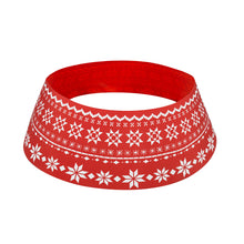 Load image into Gallery viewer, Christmas Sweater Fabric Tree Collar, 30in dia.
