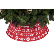 Load image into Gallery viewer, Christmas Sweater Fabric Tree Collar, 30in dia.
