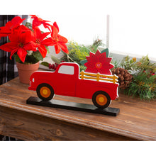 Load image into Gallery viewer, Wood Truck Decor with 8 Seasonal Icons, 9pc Set

