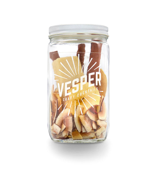 Vesper Cocktail Infusion Jar, Buttered Rum