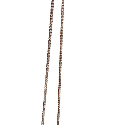Cadence Slider Lariat Necklace, Rose Gold