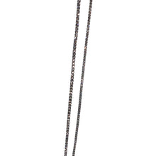 Load image into Gallery viewer, Cadence Slider Lariat Necklace, Charcoal
