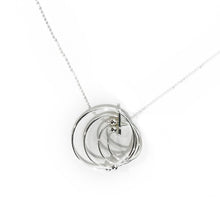 Load image into Gallery viewer, Andie Multi Circle Necklace, Silver
