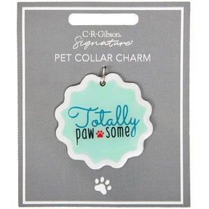 Totally Pawsome Pet Collar Charm