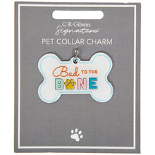 Load image into Gallery viewer, Bad to the Bone Pet Collar Charm
