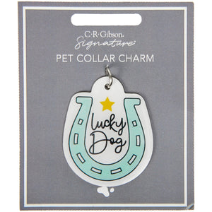 Lucky Dog Pet Collar Charm