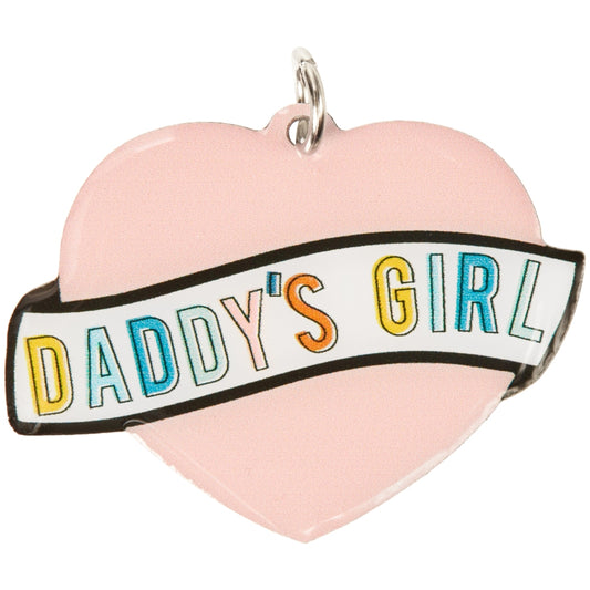 Daddy's Girl Pet Collar Charm