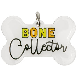 Bone Collector Pet Collar Charm