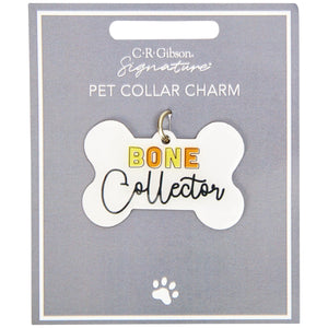 Bone Collector Pet Collar Charm