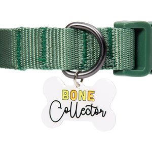 Bone Collector Pet Collar Charm