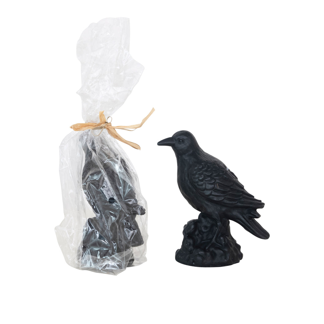 Black Crow Candle, 4in, Unscented