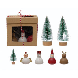 Mini Christmas Garden Kit, Boxed Set of 7