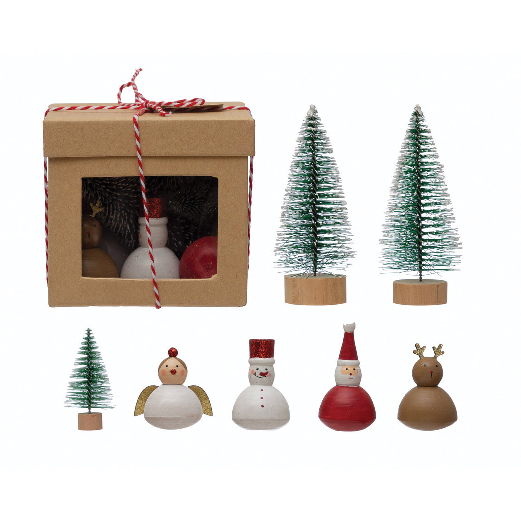 Mini Christmas Garden Kit, Boxed Set of 7