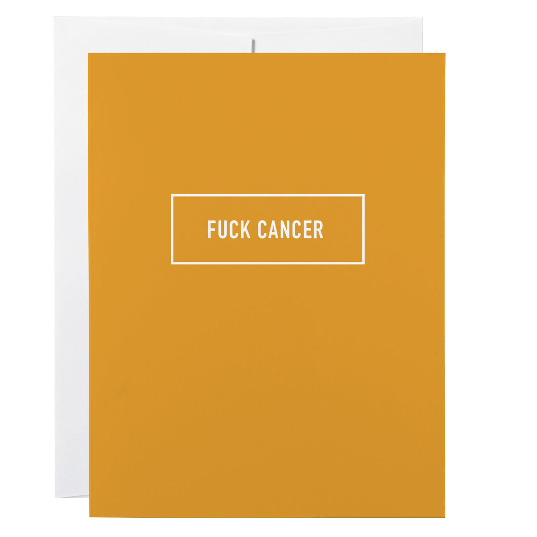 Greeting Card, Fuck Cancer