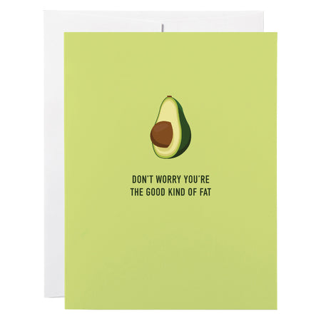 Baby Shower Card, Avocado