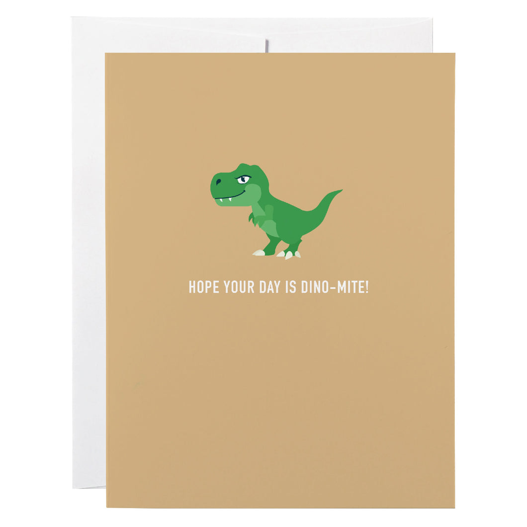 Birthday Card, Dino-Mite