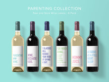 Load image into Gallery viewer, Parenting Collection Wine Labels
