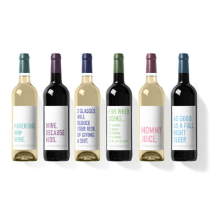 Parenting Collection Wine Labels