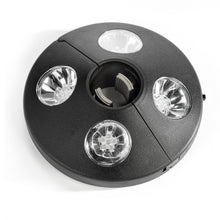 Load image into Gallery viewer, Hanging 4 LED Patio Umbrella Light, Black
