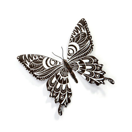 Metal Dune Butterfly Wall Decor, 13.75in, 3 Styles