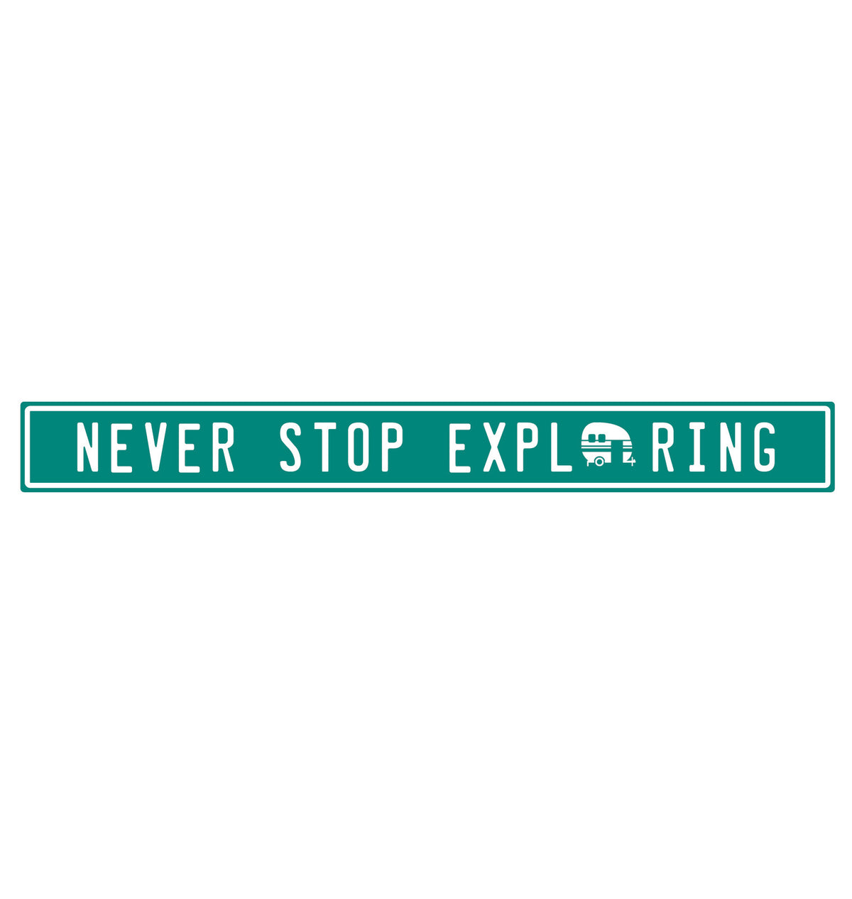 Magnetic Camper Sentiment Sign, 18in