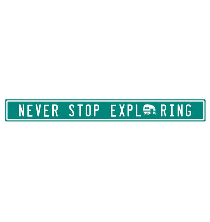 Magnetic Camper Sentiment Sign, 18in