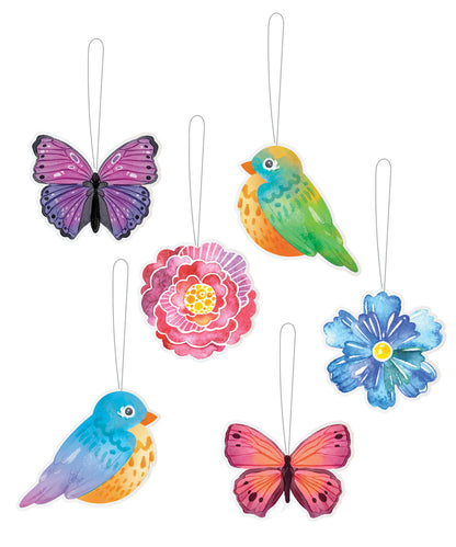 Sunny Days Paper Air Freshener, 6 Styles