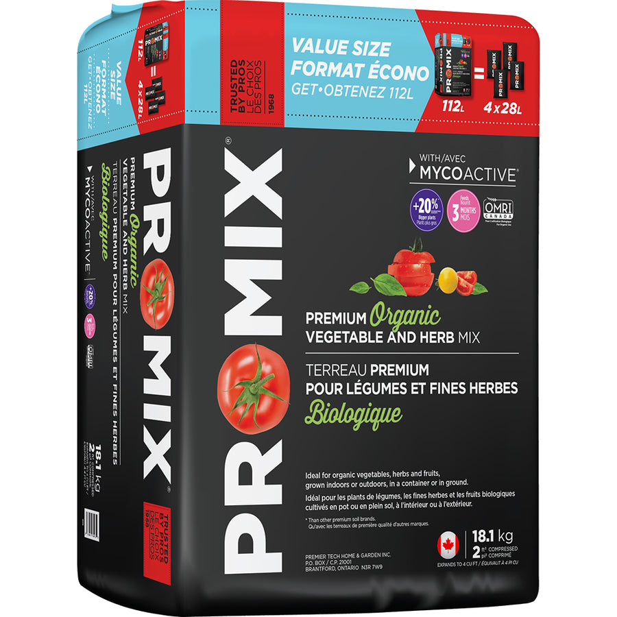 PRO-MIX Organic Vegetable & Herb Mix, 2 cu.ft.