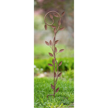 Load image into Gallery viewer, Rust Coloured Wildflower Garden Stake, 36in
