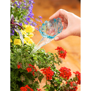 Glass Flower Plant Watering Channel, 3 Styles