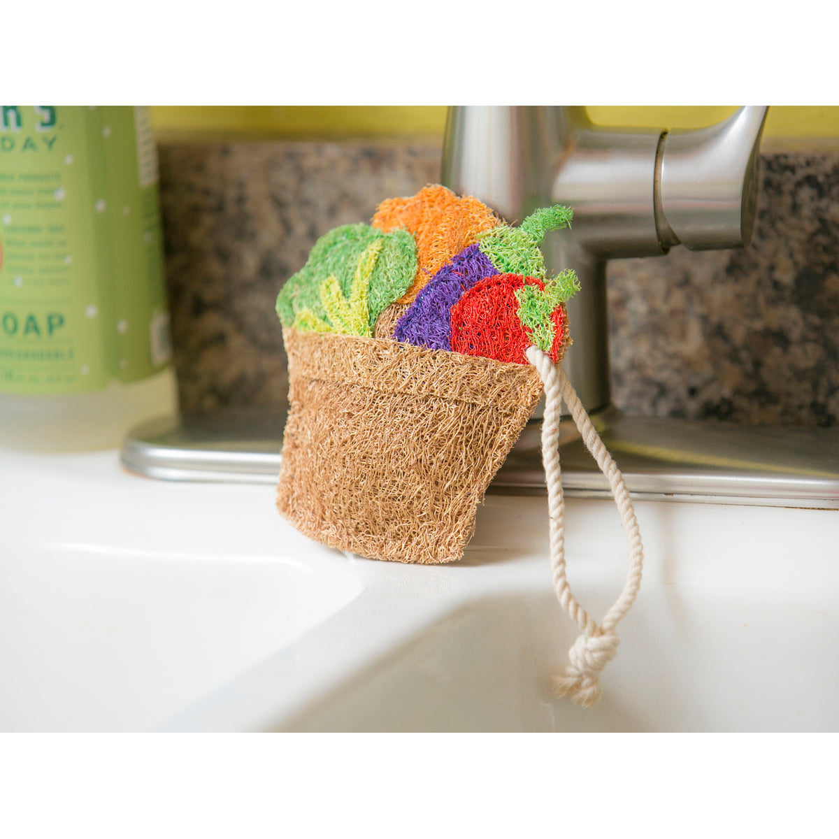 Reuseit Scrubber, Farm Icons, 6 Assorted
