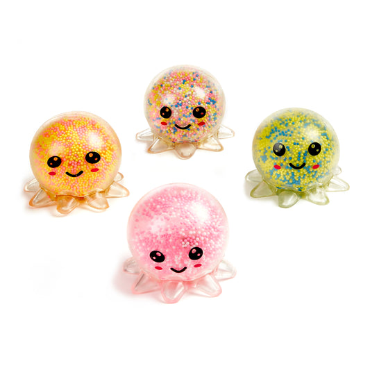 Flashing Squishy Octopus, 4 Colours