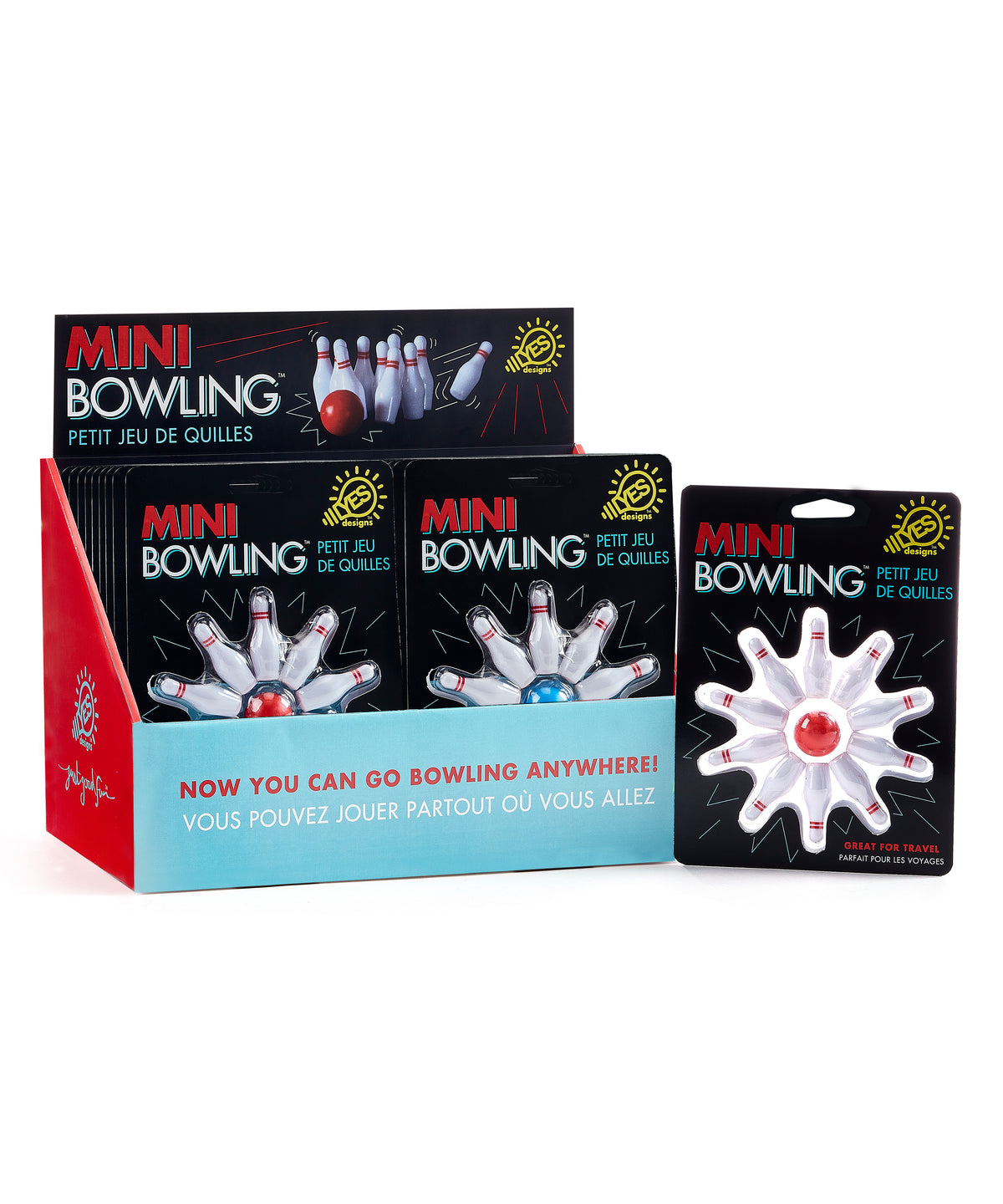 Mini Bowling Set, 2 Colours