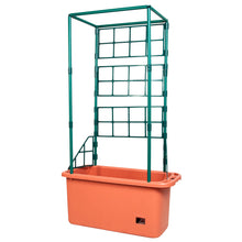 Load image into Gallery viewer, Tomato Trellis Planter on Wheels, 25in
