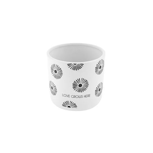 Pot, 2in, Ceramic, Milo Love Grows Here