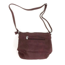 Load image into Gallery viewer, Sierra Crossbody Bag with Tassel Zippers, Bordeaux
