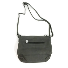 Load image into Gallery viewer, Sierra Crossbody Bag with Tassel Zippers, Grey
