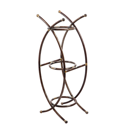 3-Tier Metal Pot Planter with Stand