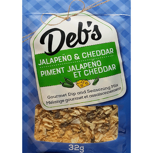 Deb's Dip Mix, Jalapeño & Cheddar