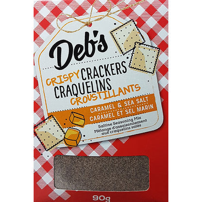 Deb's Dip Saltine Seasoning, Caramel & Sea Salt