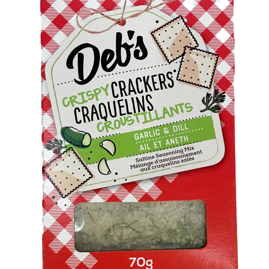 Deb's Dip Saltine Seasoning, Garlic & Dill