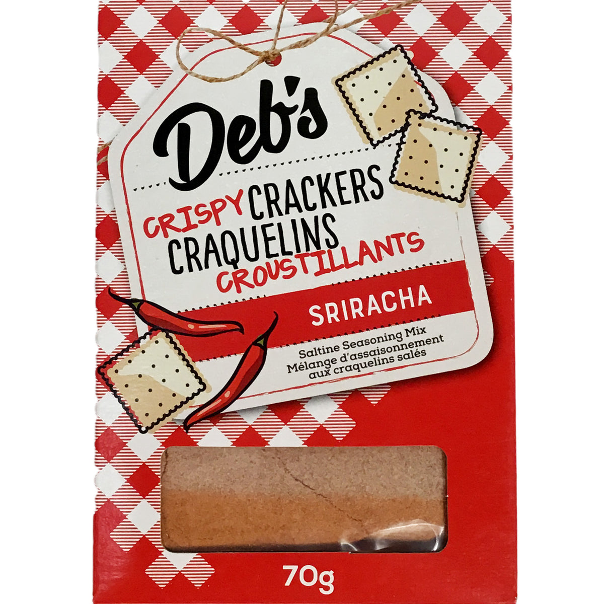 Deb's Dip Saltine Seasoning, Sriracha